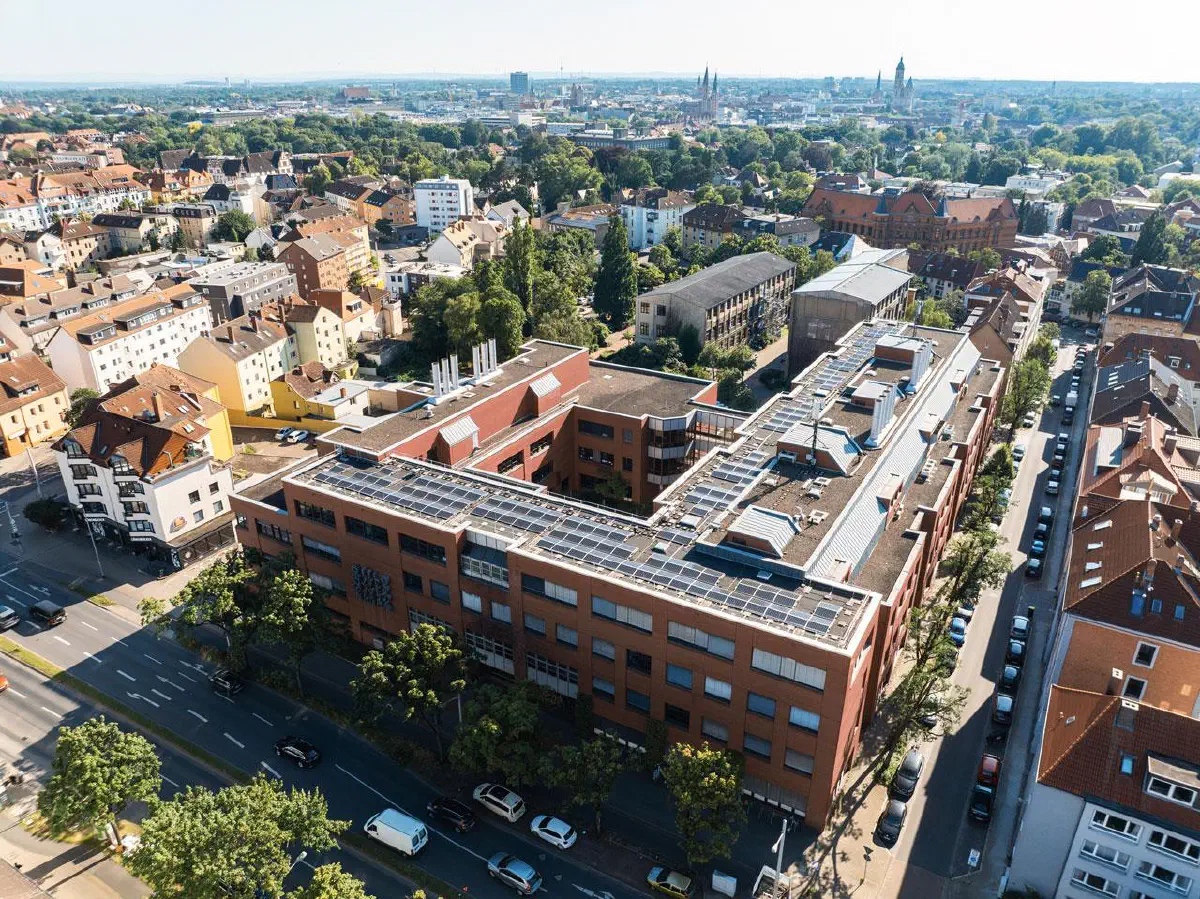 Photovoltaik-Anlage auf einem Hausdach in Braunschweig